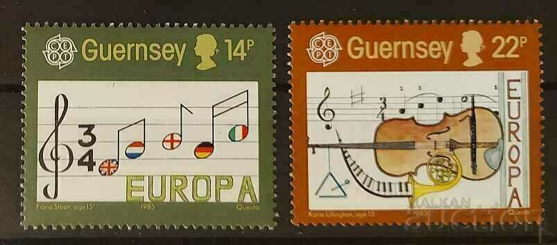 Гуернсей/Гърнси 1985 Европа CEPT Музика MNH