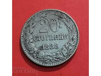 20 stotinki 1888 Bulgaria