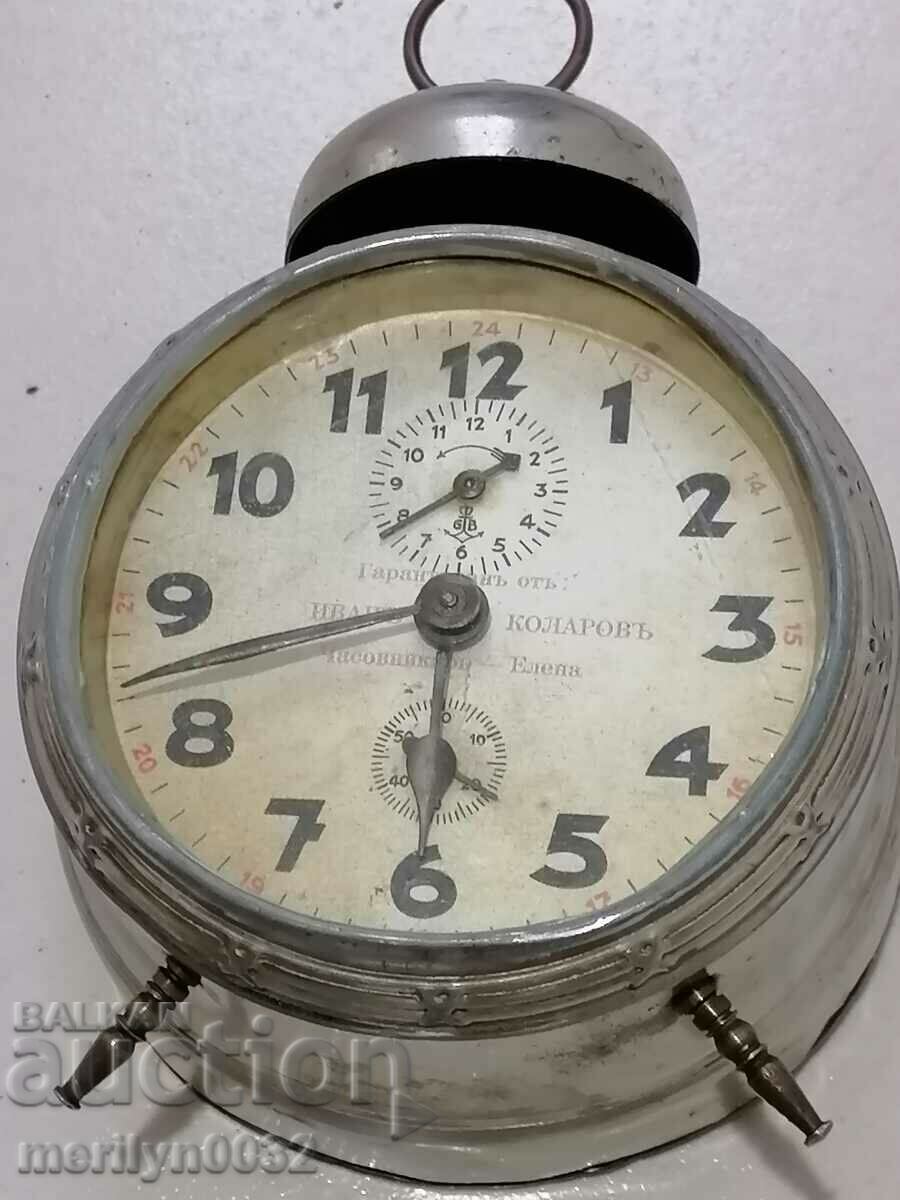 Ξυπνητήρι επιτραπέζιο ρολόι Gustav Becker nat. του 20ου αιώνα - 6 Ξυπνητήρι επιτραπέζιο ρολόι Gustav Becker nat. του 20ου αιώνα - 6