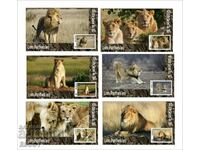 Чисти блокове Фауна Лъвове 2020 от Тонго