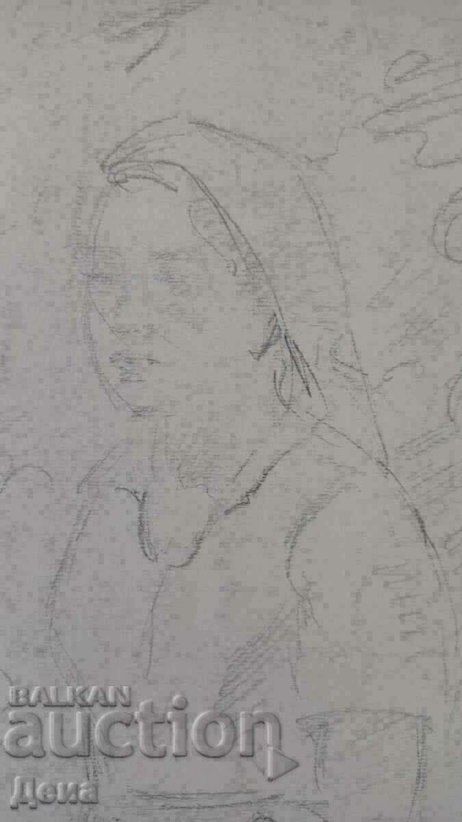 Auction  Chanko Petrov drawing