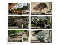Чисти блокове Фауна Костенурки Мата Мата  2020 от Тонго