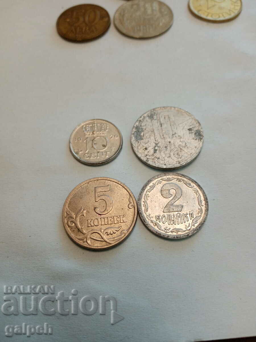 Delivery of COINS MIXED LOT - 11 pcs. Delivery of COINS MIXED LOT - 11 pcs.