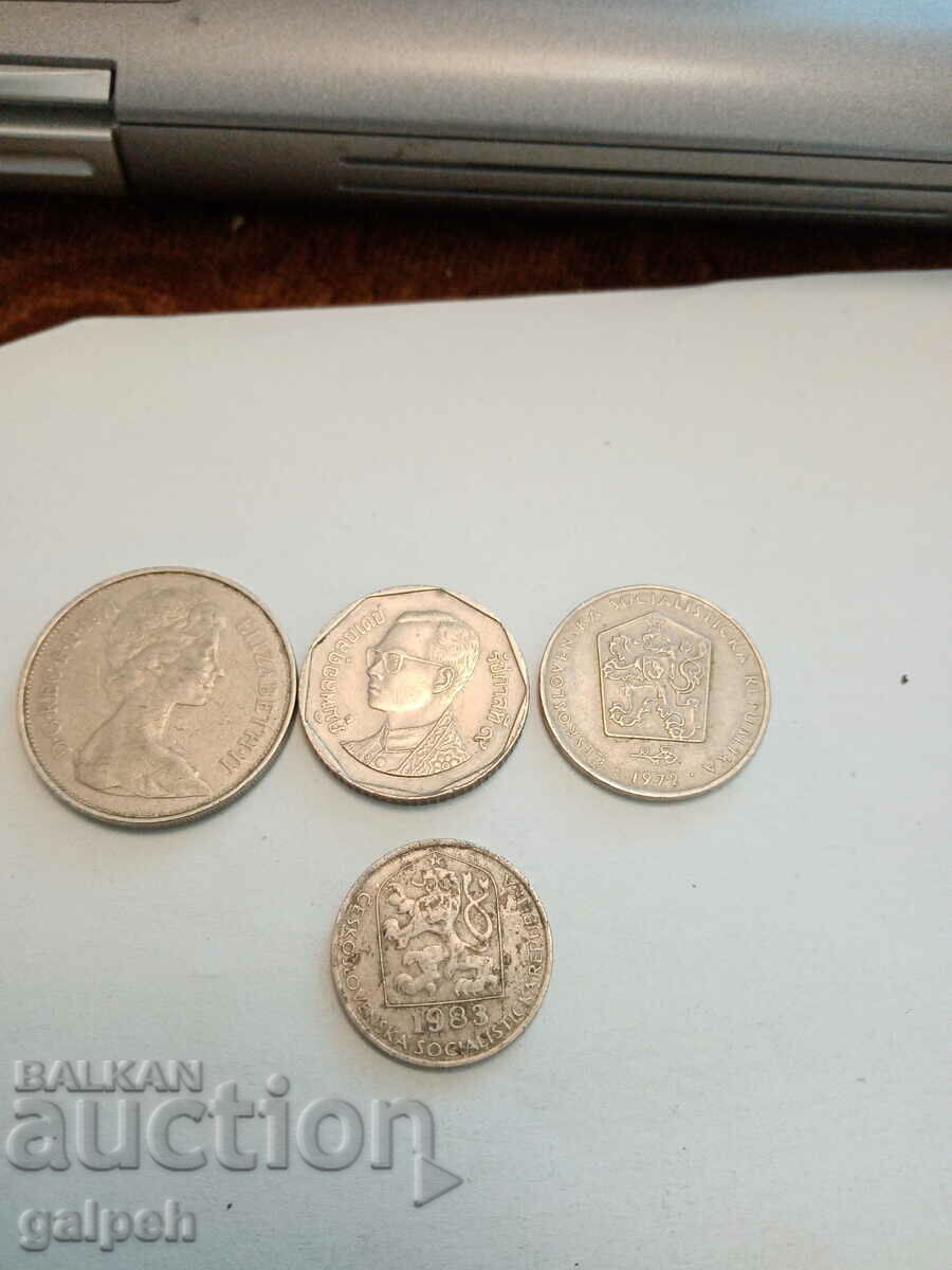 COINS MIXED LOT - 11 pcs. - 5 COINS MIXED LOT - 11 pcs. - 5