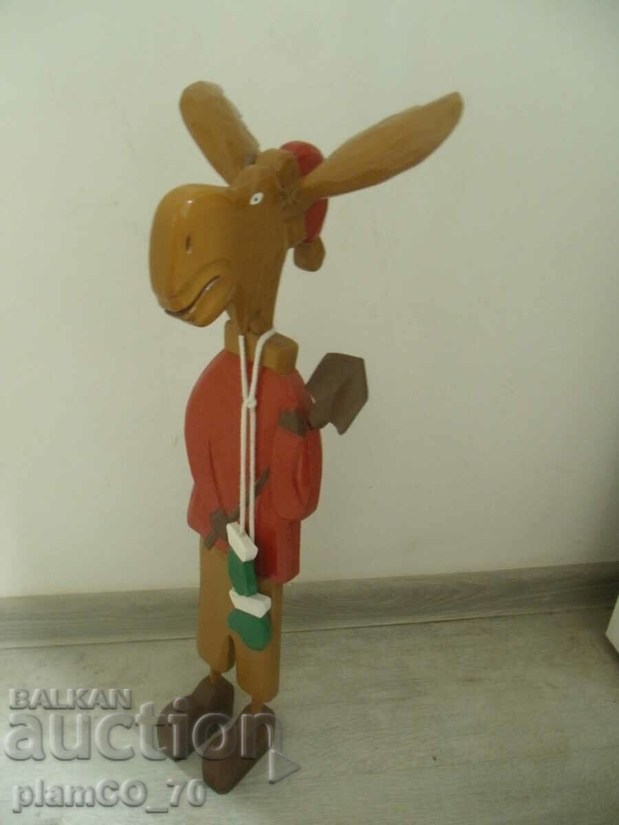 No.*6430 old wooden figure - height 57 cm with price 25.00 BGN | € 12.78