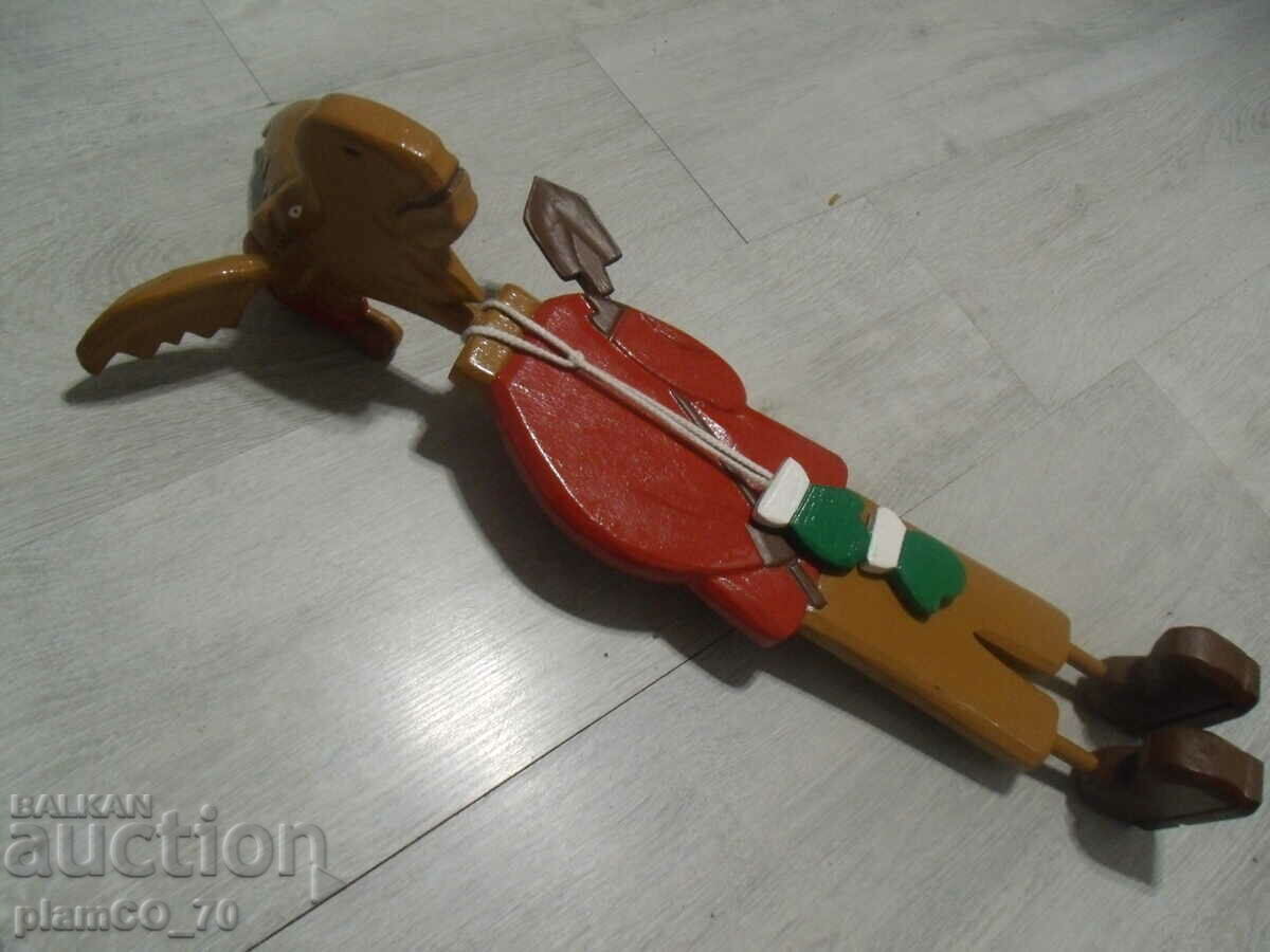 Delivery of No.*6430 old wooden figure - height 57 cm