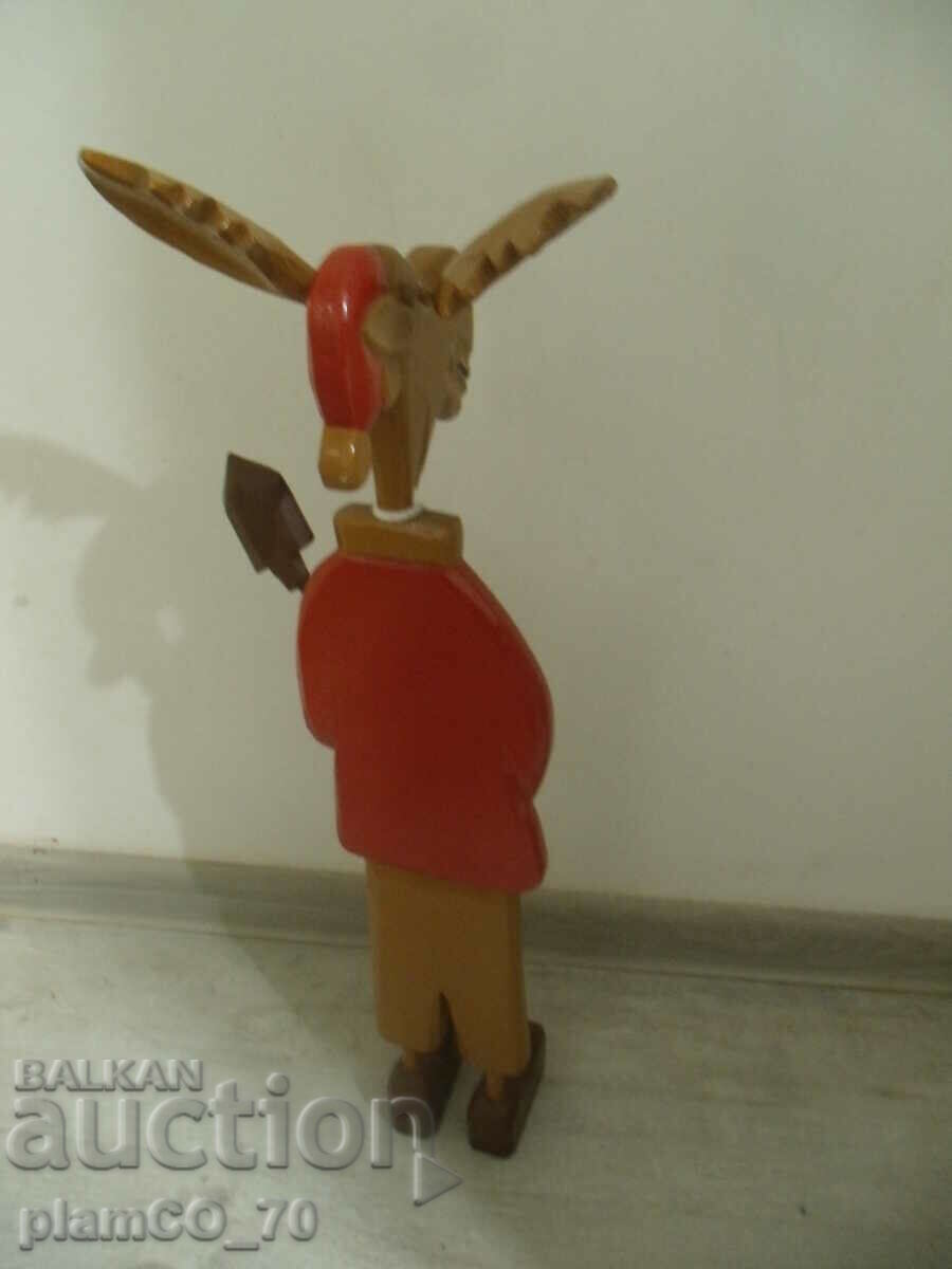 No.*6430 old wooden figure - height 57 cm - 5