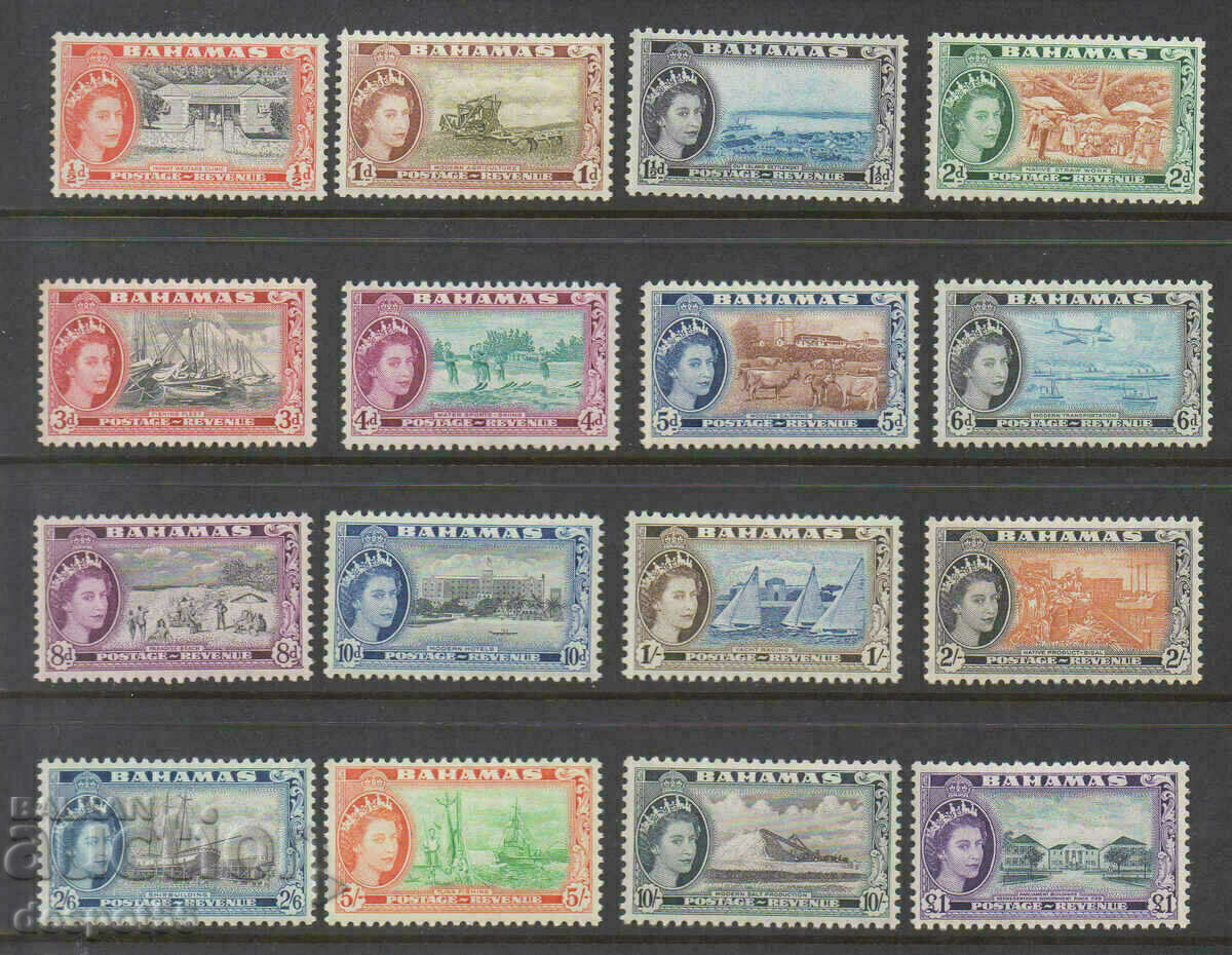 1954. Bahamas. Regina Elisabeta a II-a.