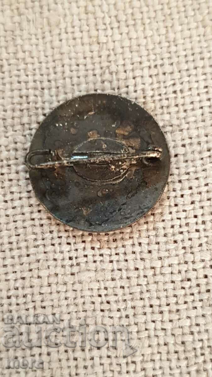 Auction Enamel Badge-Ship Import Auction Enamel Badge-Ship Import