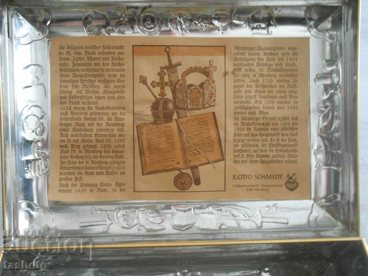 HUGE UNIQUE BOX E.Otto Schmidt Lebkuchen Nurnberg !!! with price 55.00 BGN | € 28.12 HUGE UNIQUE BOX E.Otto Schmidt Lebkuchen Nurnberg !!! with price 55.00 BGN | € 28.12