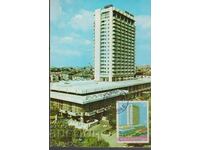 Map maximum Varna, Black Sea Hotel 1985 2
