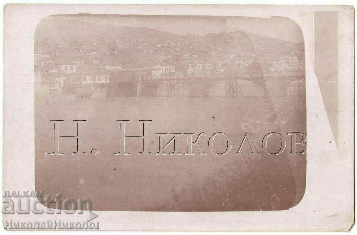 OLD PHOTO MACEDONIA VELES CITY VIEW C929