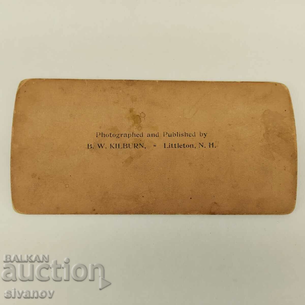 Delivery of Old stereo map 1884 Potsdam Germany B. W. Kilburn#4567