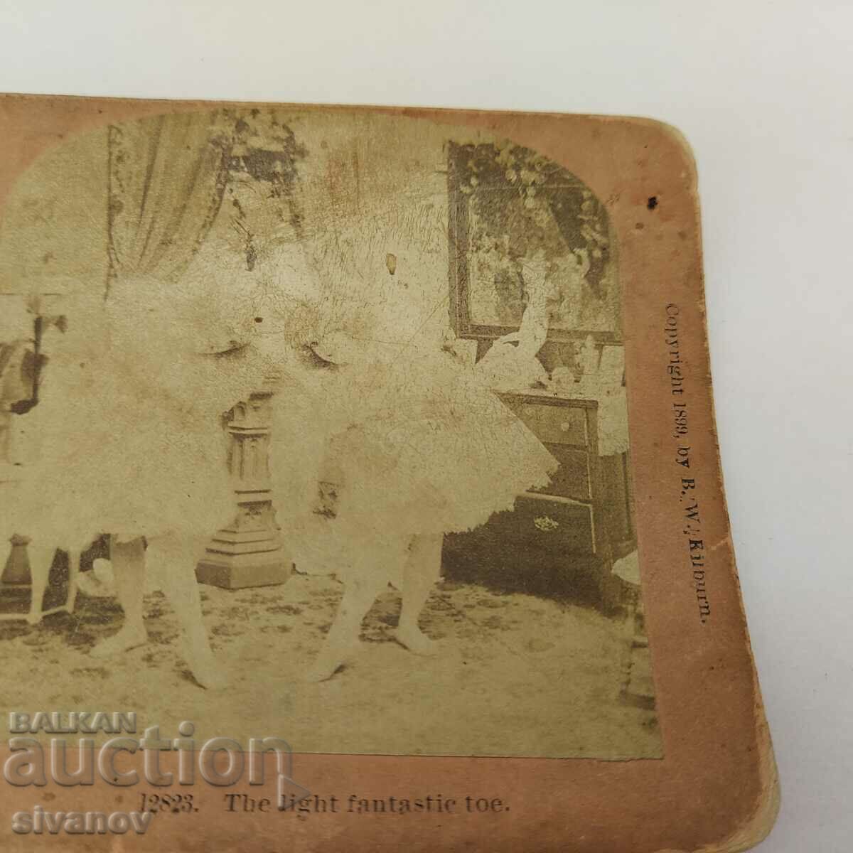 Old stereo map 1899 fancy finger B. W. Kilburn#4568 with price 14.99 BGN | € 7.66 Old stereo map 1899 fancy finger B. W. Kilburn#4568 with price 14.99 BGN | € 7.66