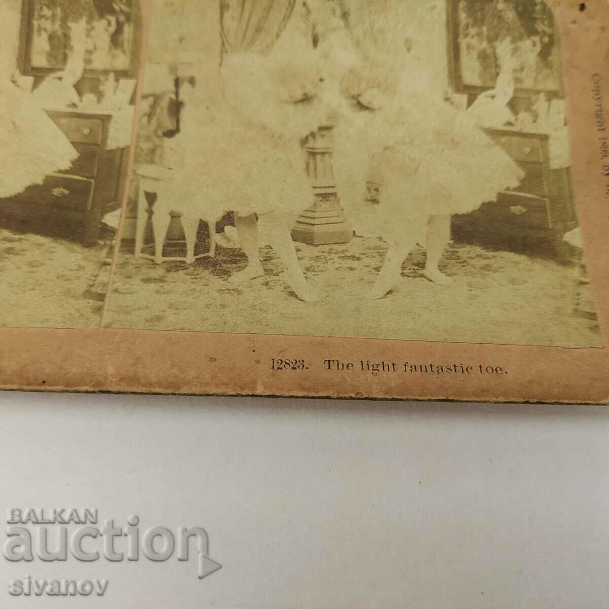 Auction Old stereo map 1899 fancy finger B. W. Kilburn#4568 Auction Old stereo map 1899 fancy finger B. W. Kilburn#4568