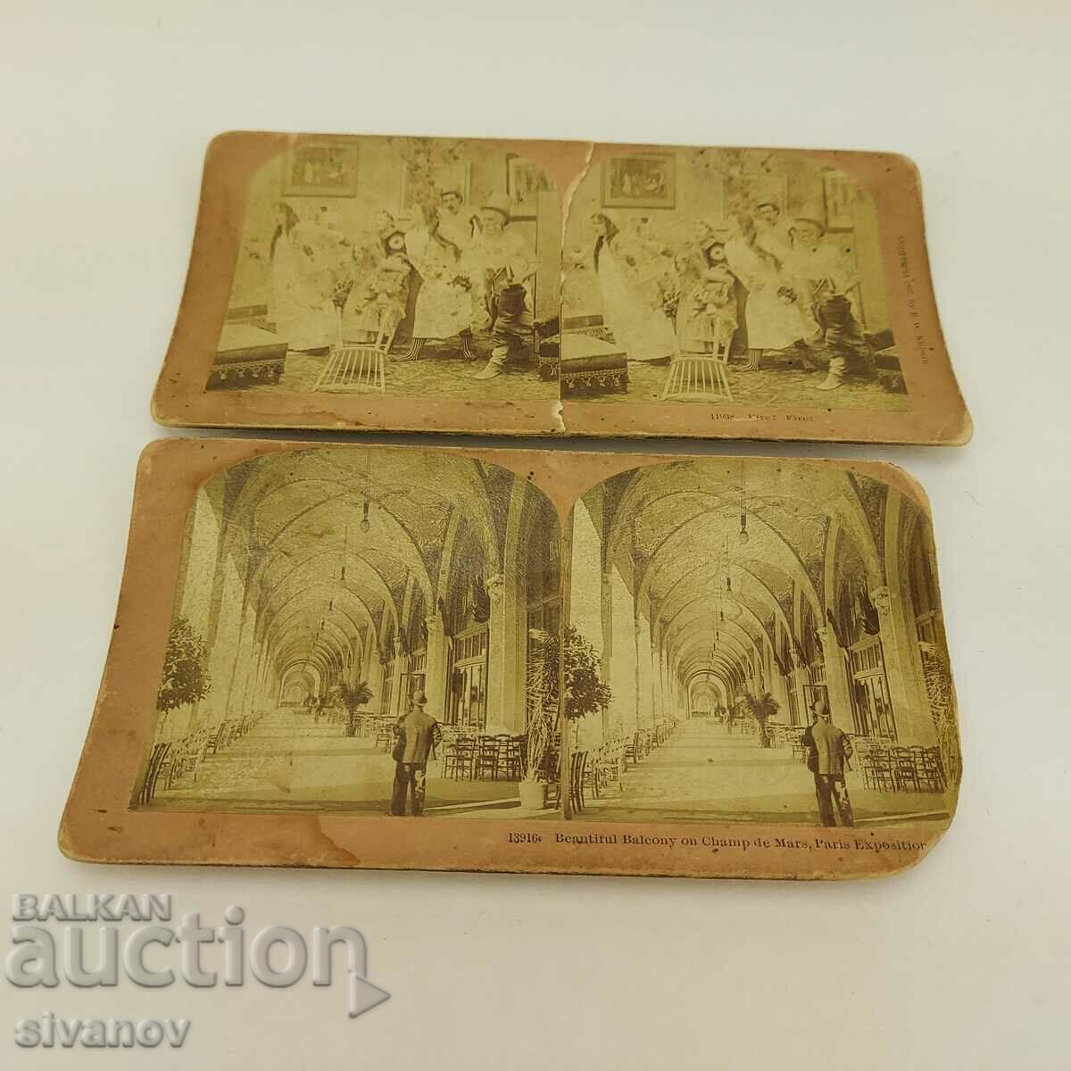 Old Stereo Cards 1897 Parish and Actors B. W. Kilburn #4569 with price 19.99 BGN | € 10.22 Old Stereo Cards 1897 Parish and Actors B. W. Kilburn #4569 with price 19.99 BGN | € 10.22