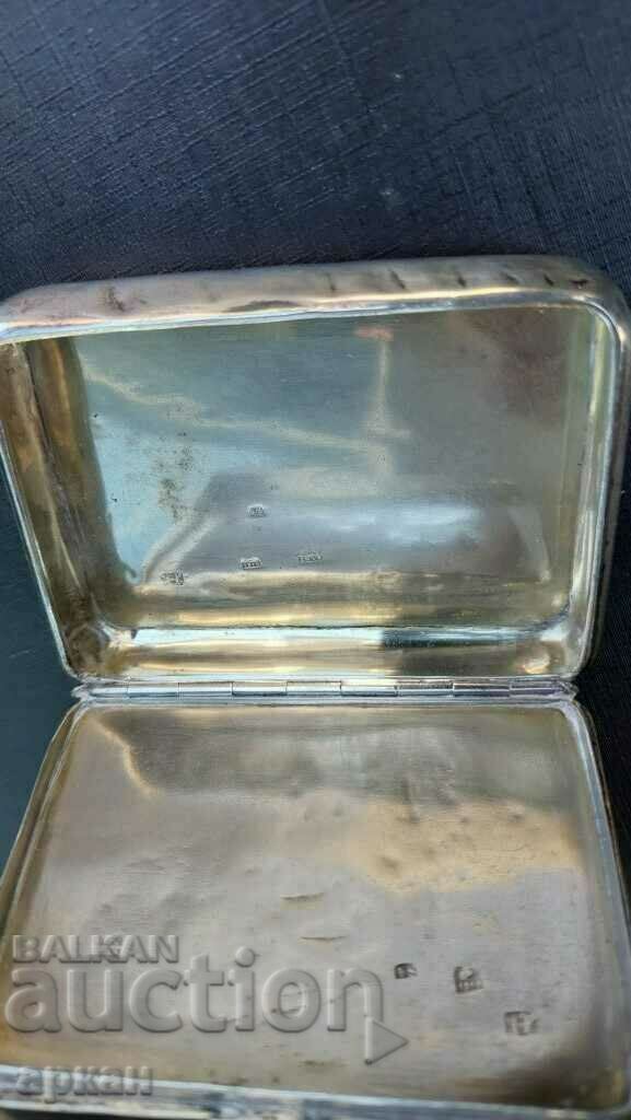 Silver Imperial Russia snuff box 1818 with enamel - 6