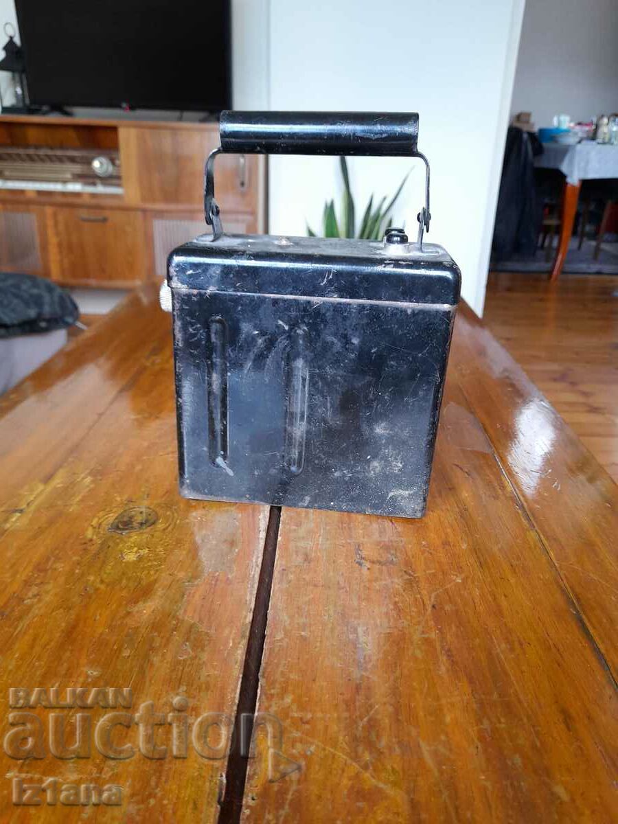 Delivery of Old mining lamp, lantern Delivery of Old mining lamp, lantern