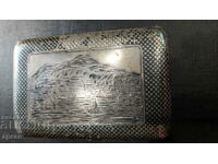 Tabereta niello argintie - Imperiul Otoman