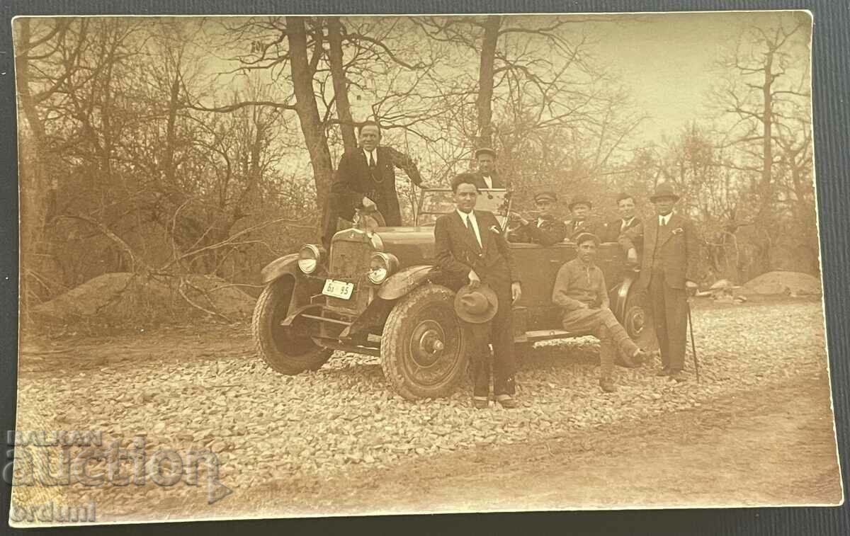 2580 Kingdom of Bulgaria car Burgas registration number Grudovo 1933 2580 Kingdom of Bulgaria car Burgas registration number Grudovo 1933