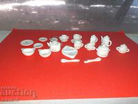 Porcelain service miniatures - porcelain miniature