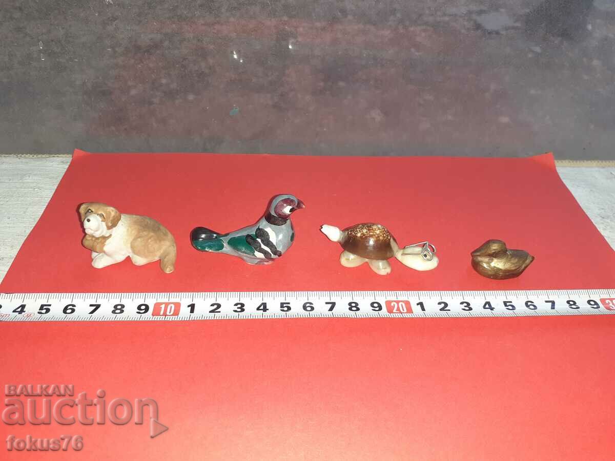 Delivery of Lot of beautiful figurines miniatures porcelain ceramics bronze Delivery of Lot of beautiful figurines miniatures porcelain ceramics bronze