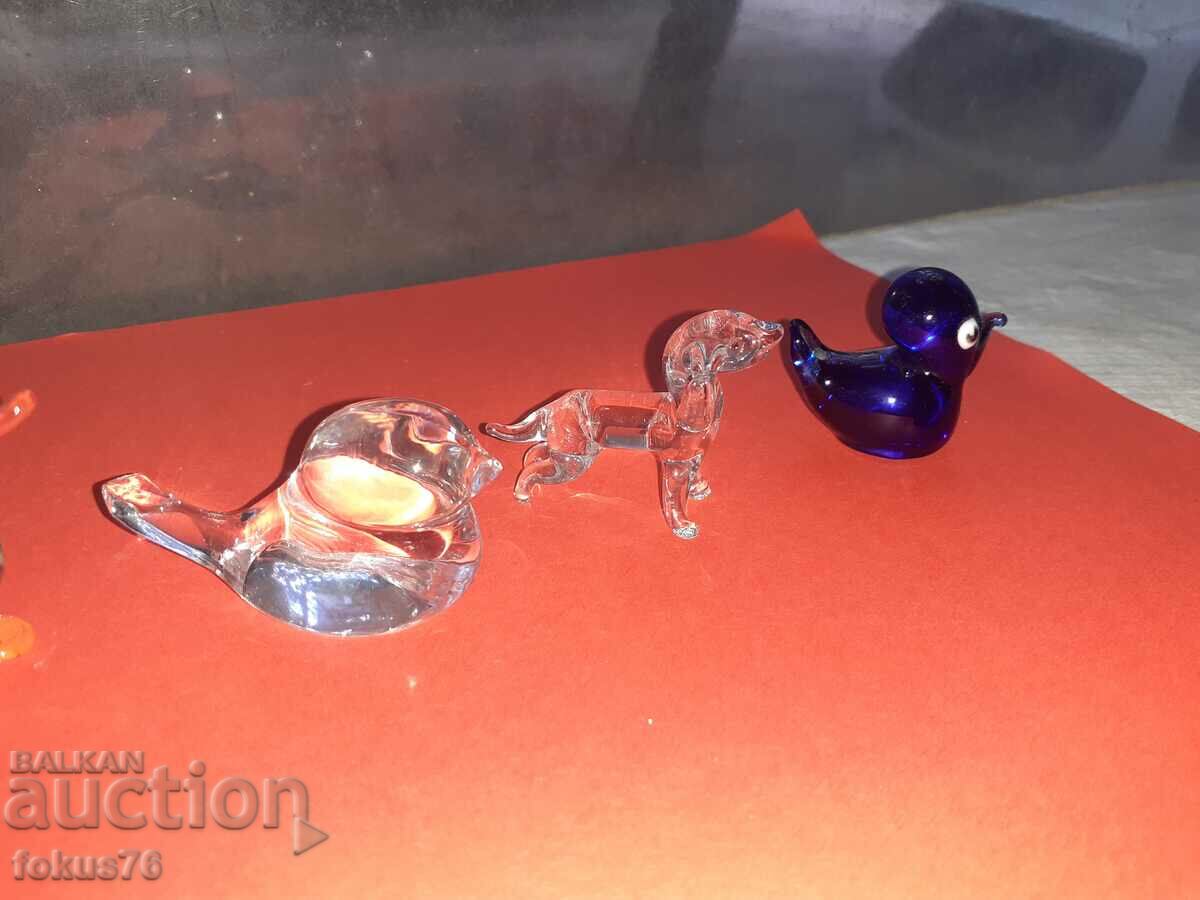 Delivery of Lot of scary beautiful Murano Murano miniature figures