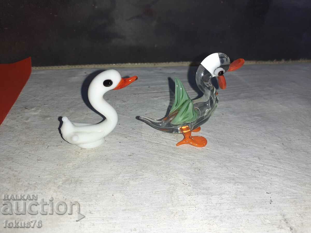 Lot of scary beautiful Murano Murano miniature figures - 6