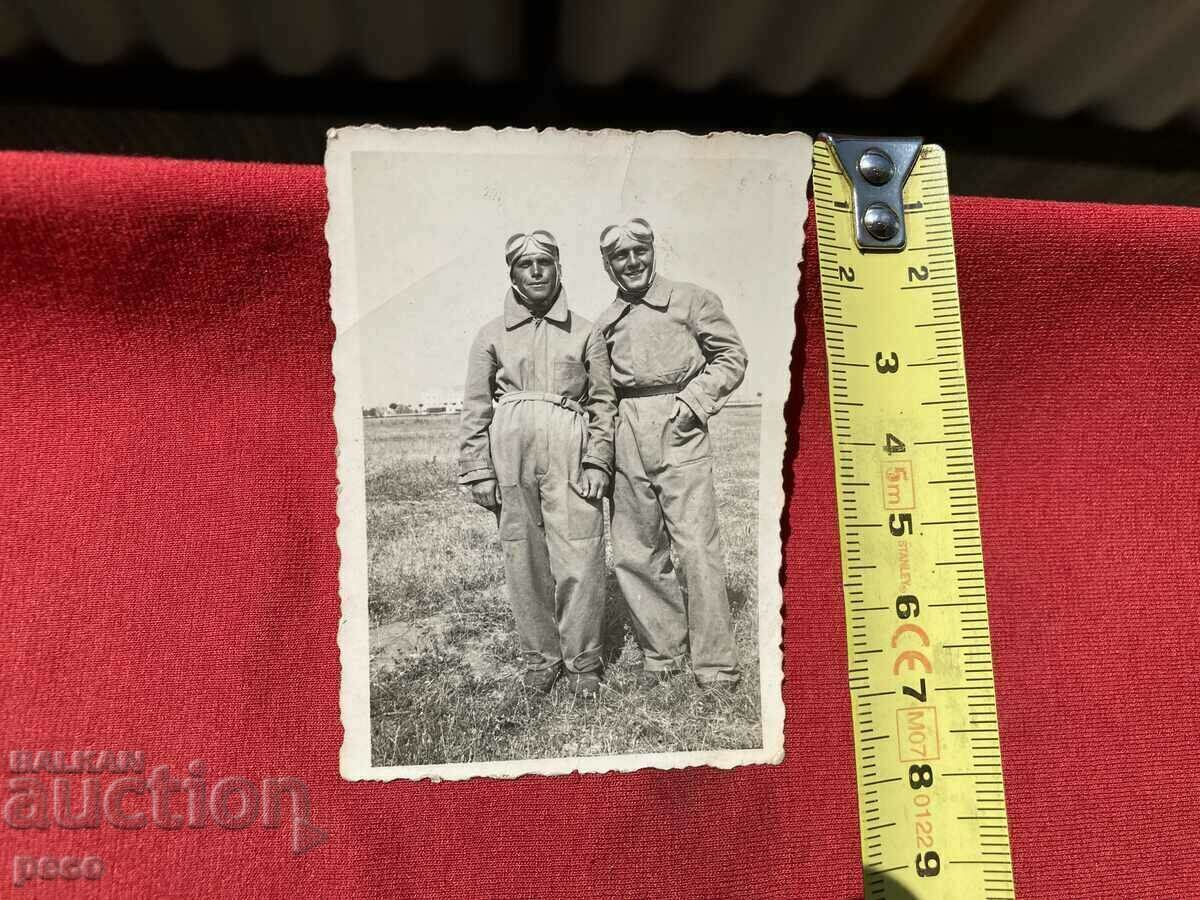 Plovdiv Airport 1938 Aviators Aviation technicians - 5