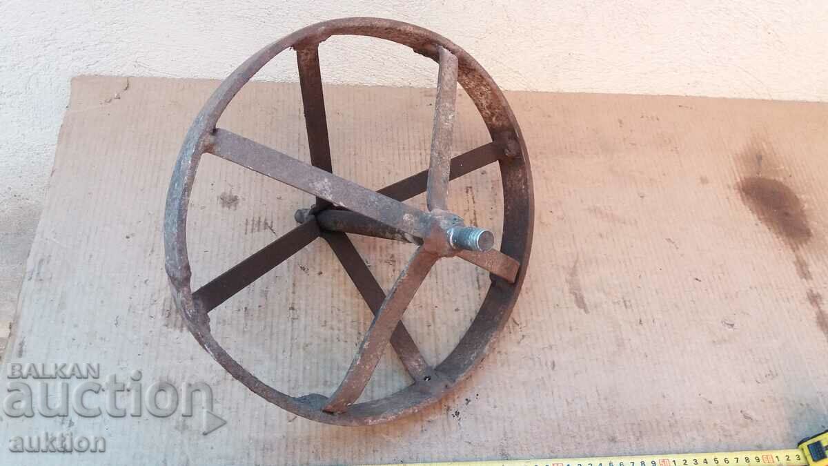 SOLID METAL WHEEL OF A TROLLEY - INTERESTING with price 12.99 BGN | € 6.64 SOLID METAL WHEEL OF A TROLLEY - INTERESTING with price 12.99 BGN | € 6.64