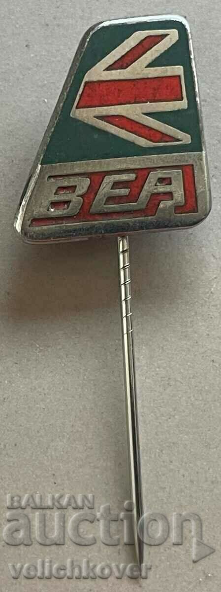 32865 Great Britain BEA airline badge enamel 1960s
