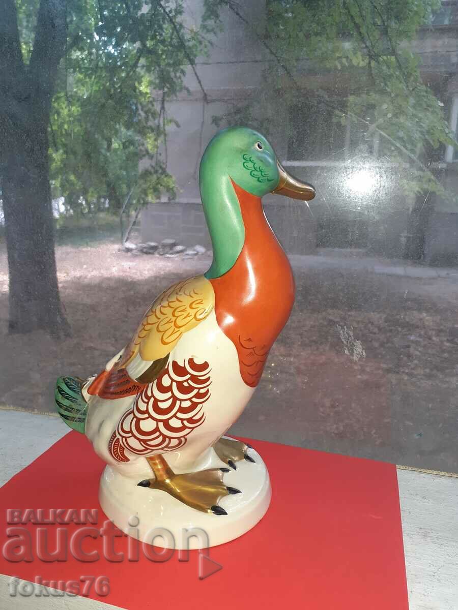 GOEBEL Germany Beautiful porcelain duck figurine Unique