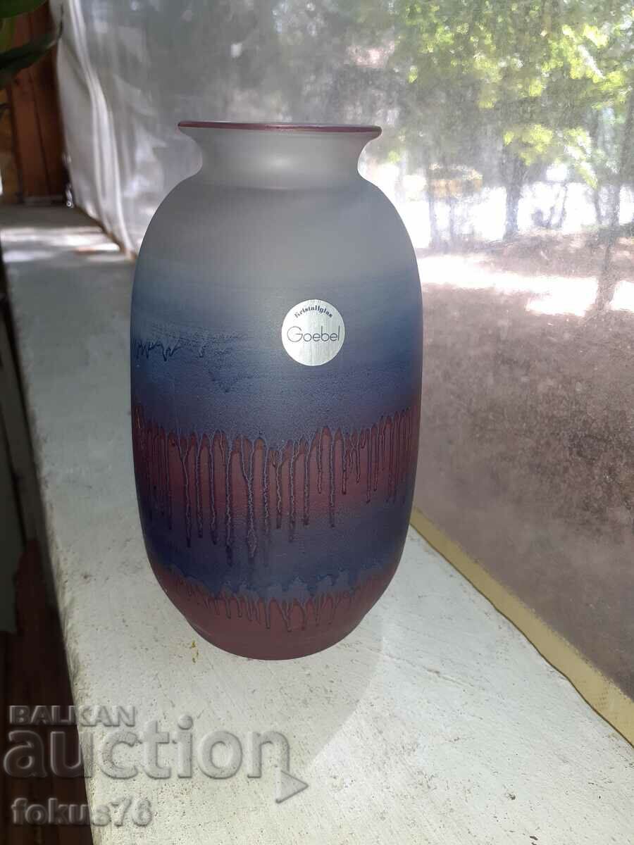 GOEBEL Gernany Frumoasă vază de marcă - 7 GOEBEL Gernany Frumoasă vază de marcă - 7