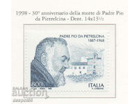 1998. Italy. 30 years since the death of Padre Pio.