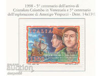 1998. Italia. Cristofor Columb și Amerigo Vespucci.