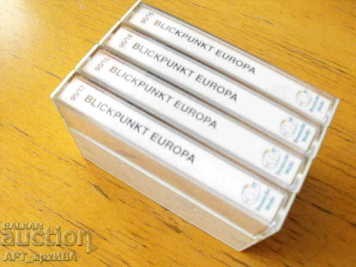 Audiocassettes with recordings of DEUTSCHE WELLE shows. Audiocassettes with recordings of DEUTSCHE WELLE shows.