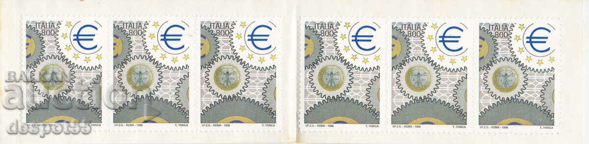 1998. Italy. World Postal Exhibition - Europe Day. with price 5.30 BGN | € 2.71