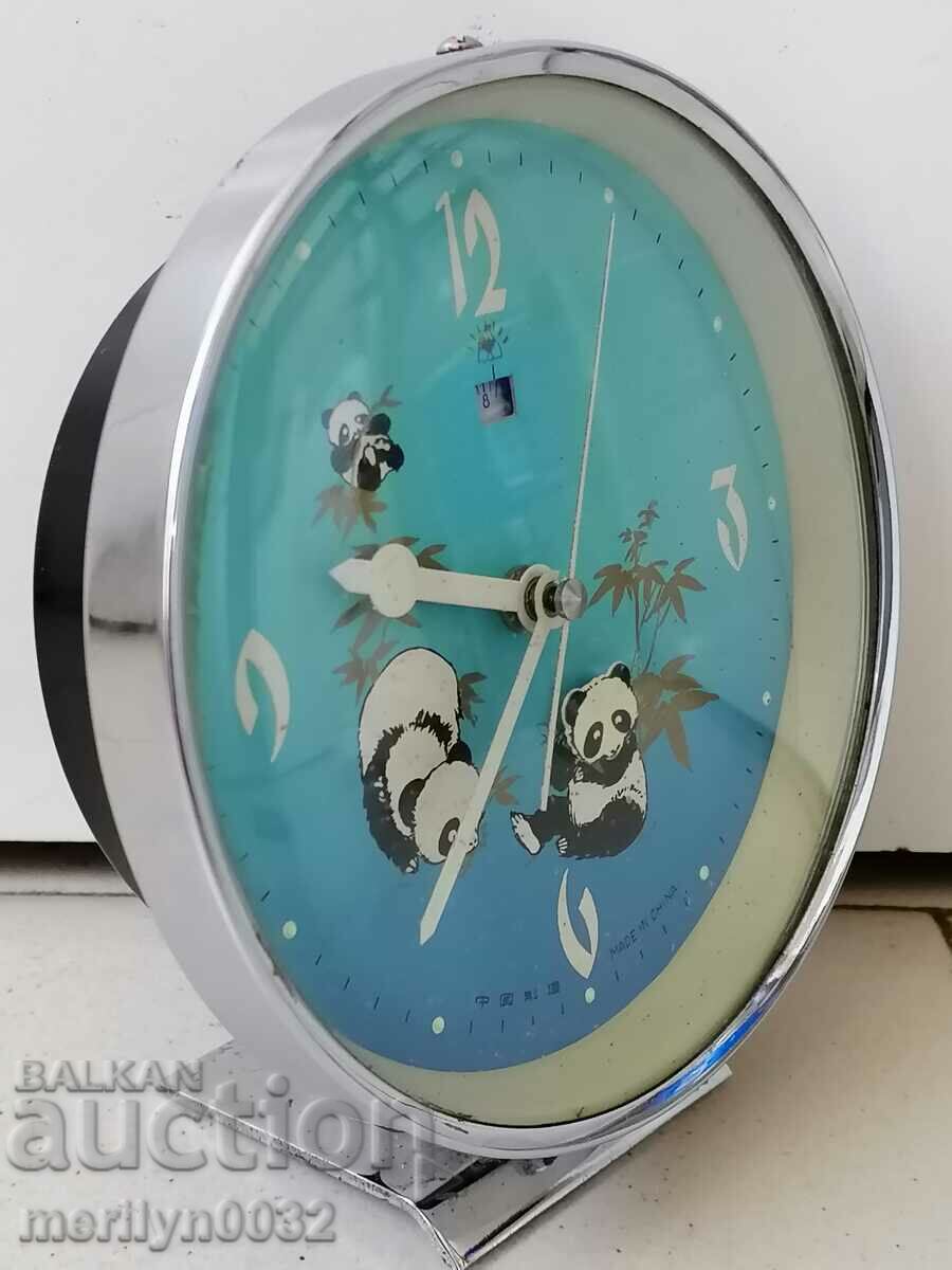 Chinese alarm clock desk clock 1970s with price 37.00 BGN | € 18.92