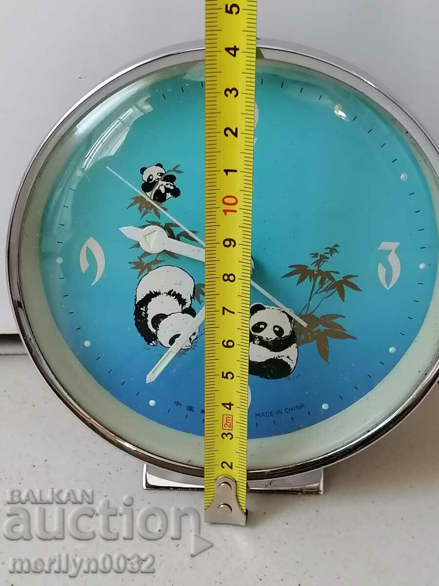 Chinese alarm clock desk clock 1970s - 6