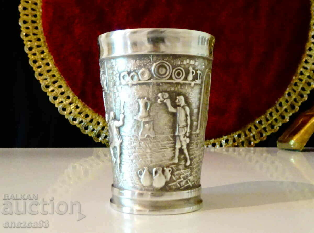 Delivery of Pewter Rakia Bowl Kassack Delivery of Pewter Rakia Bowl Kassack