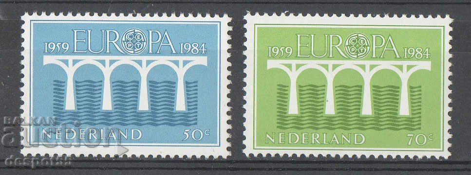 1984. The Netherlands. EUROPE - Bridges. 25 years of C.E.P.T.