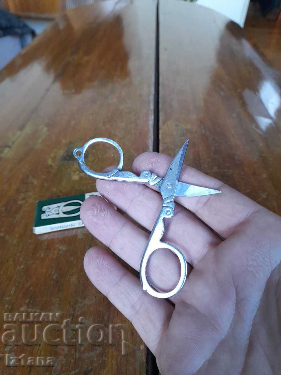 Old folding scissors, scissors - 5 Old folding scissors, scissors - 5
