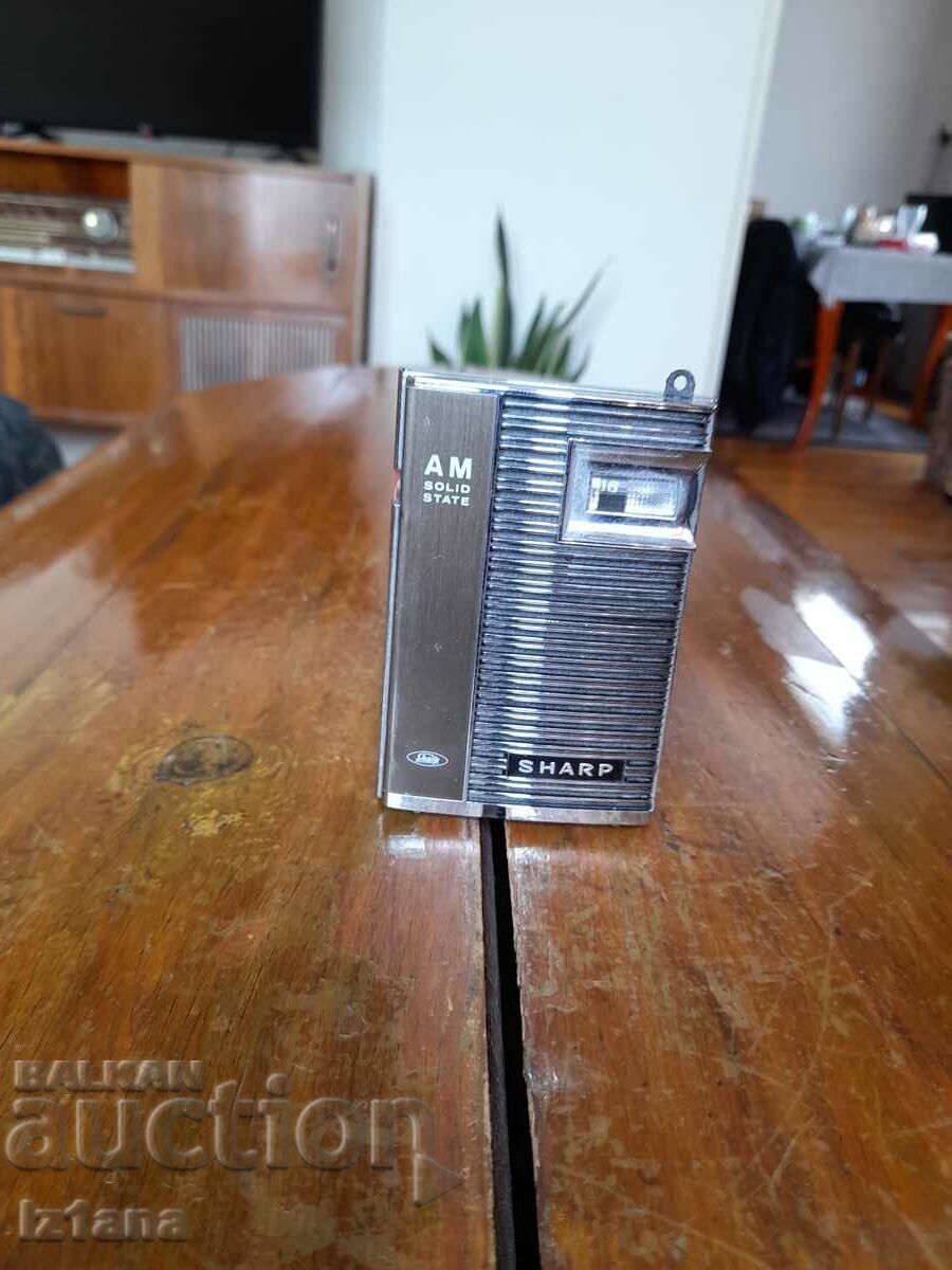 Old radio, Sharp radio