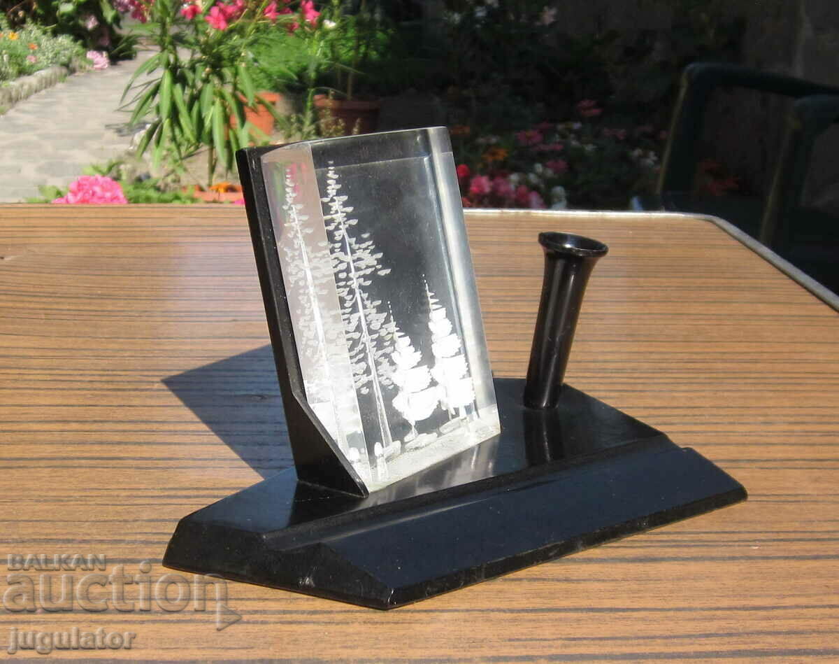 Auction  old Russian stand pen holder pen pen