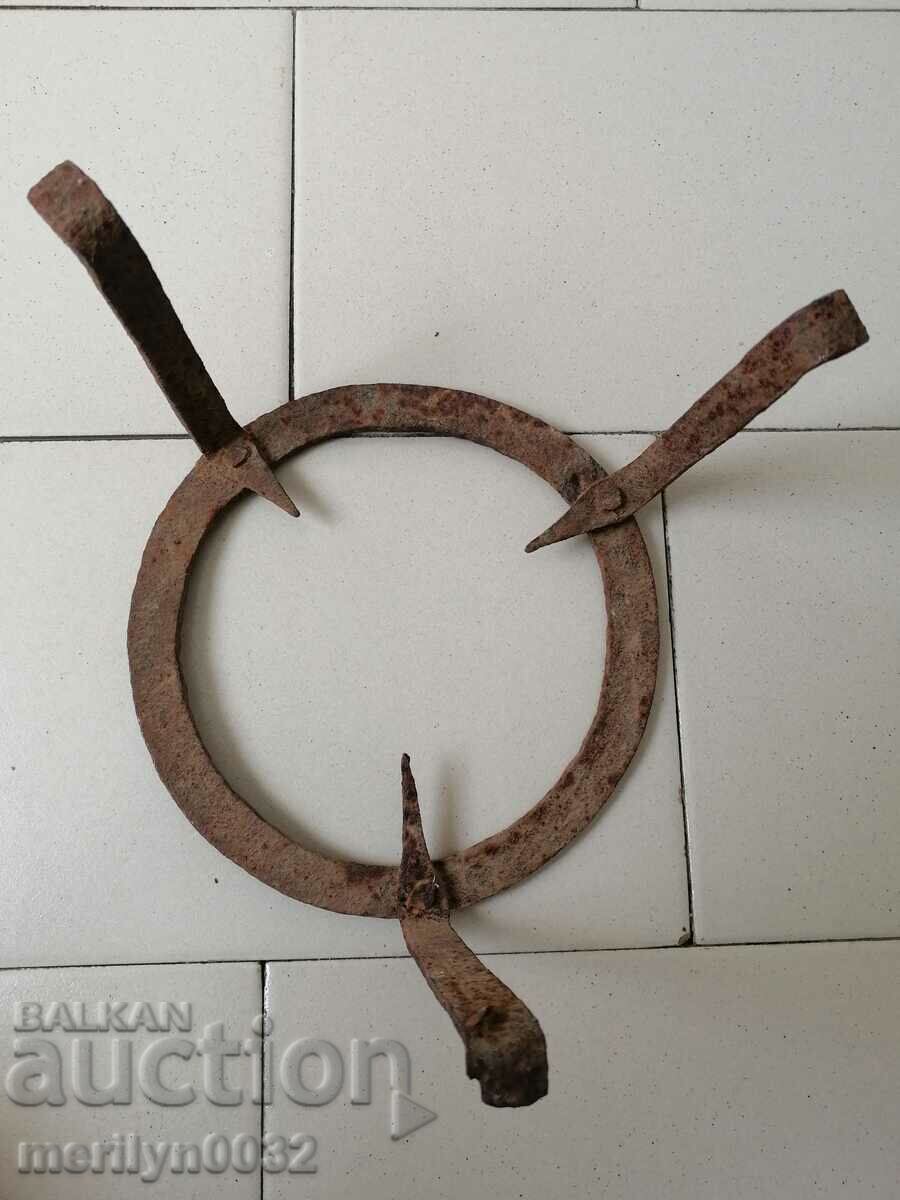 Delivery of An old forged sack, fireplace, grill, wrought iron