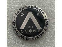 badge FC Levski 1914 blue forever