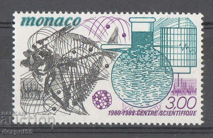 1985. Монако. 25-годишнината на Научния център.