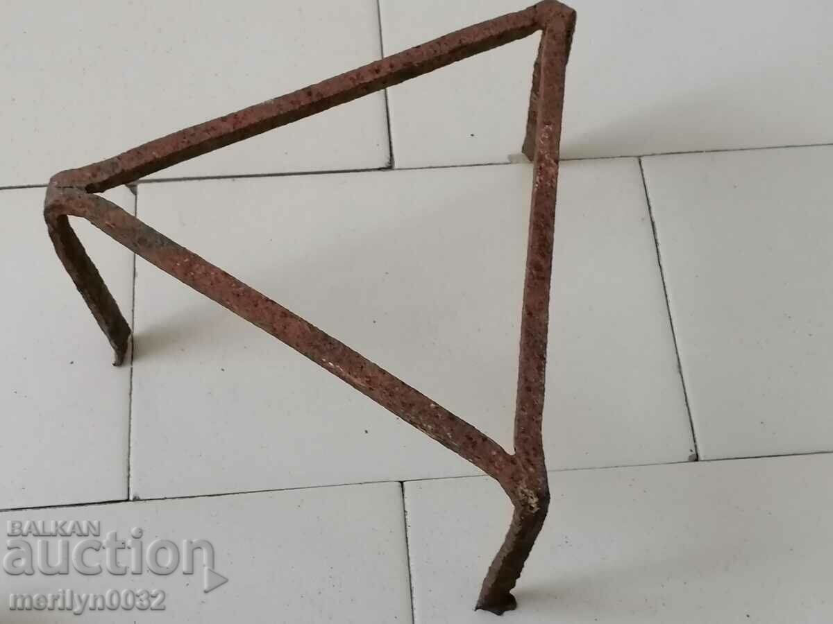 Delivery of An old forged sack, fireplace, grill, wrought iron Delivery of An old forged sack, fireplace, grill, wrought iron