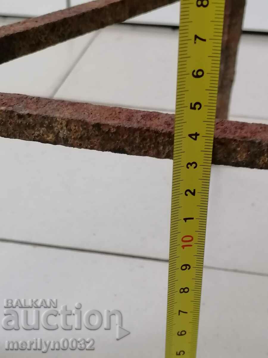 An old forged sack, fireplace, grill, wrought iron - 6 An old forged sack, fireplace, grill, wrought iron - 6