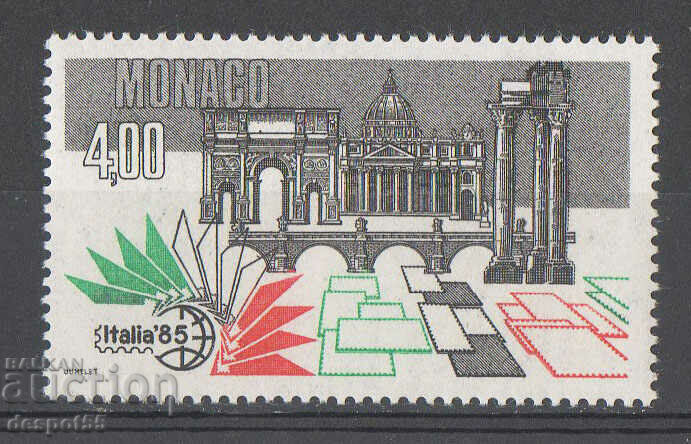 1985. Μονακό. Διεθνής Φιλοτελική Έκθεση Ιταλία '85.